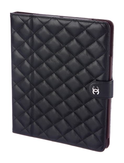 chanel inspired ipad case|Chanel iPad case.